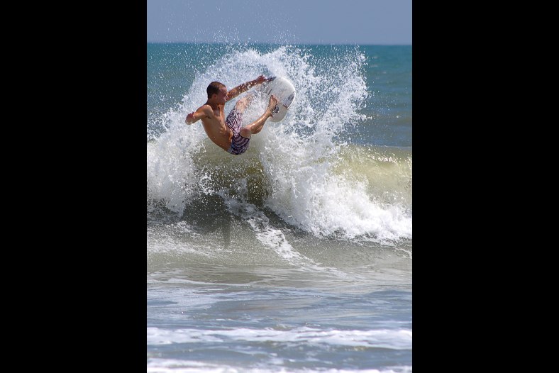Splash down........